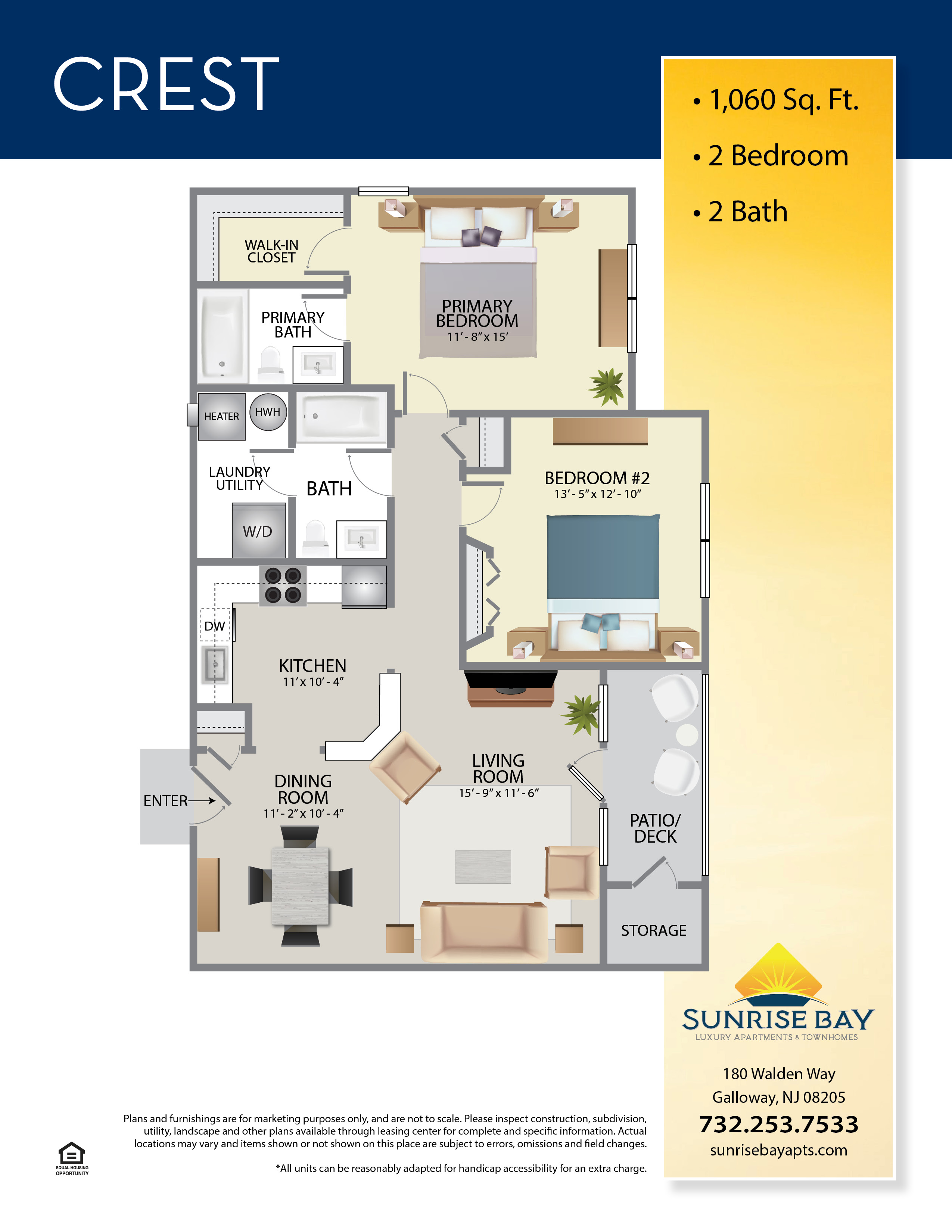 Sunrise Bay Apartment Floor Plan